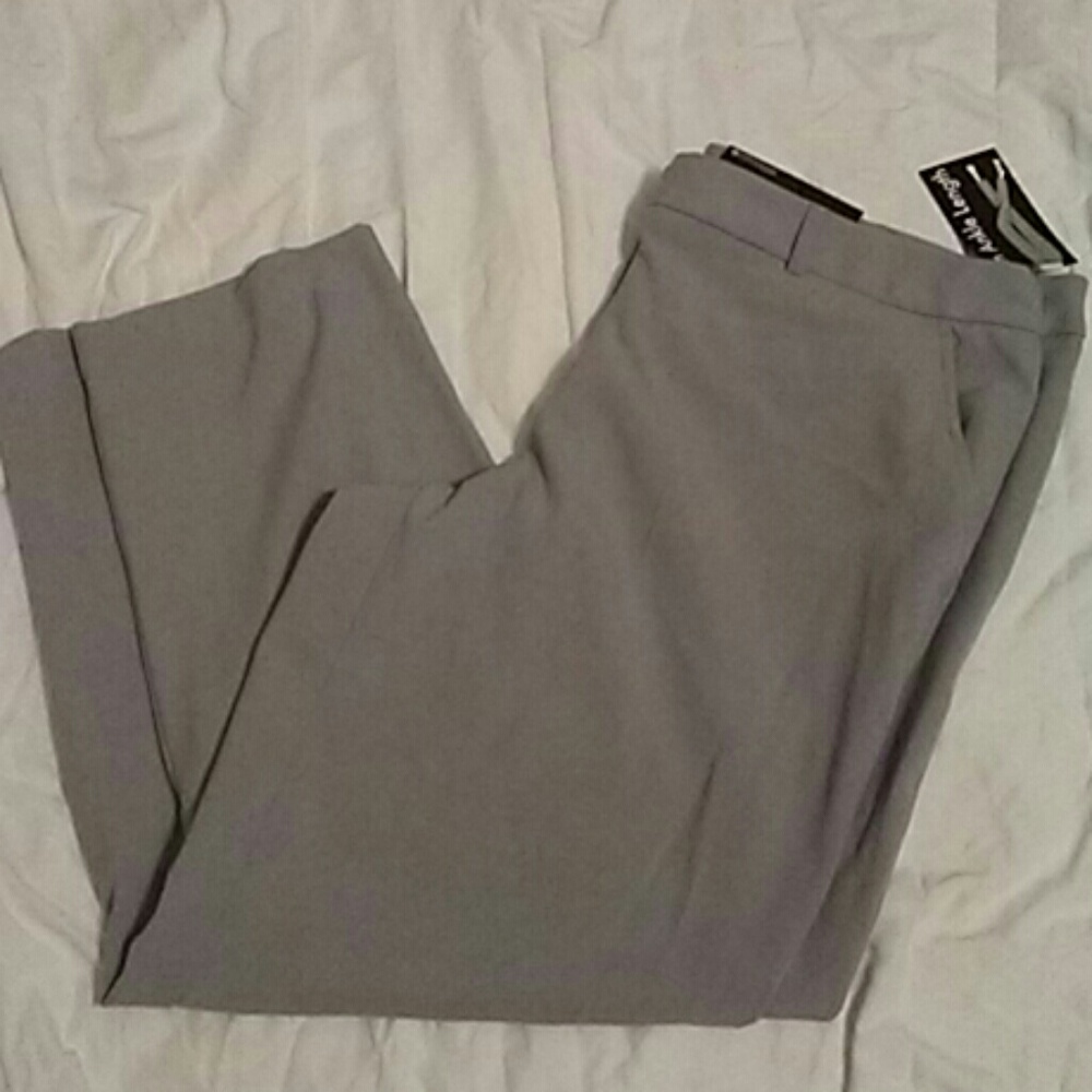 Grey dress slacks